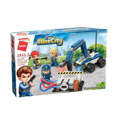 Конструктор, Qman, MineCity, Екип сапьори, 107 части