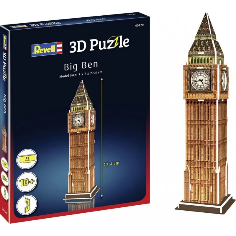 Пъзел, Revell, Биг Бен 3D, 13 части