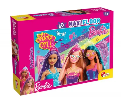 Пъзел, Lisciani, Barbie, 60 части