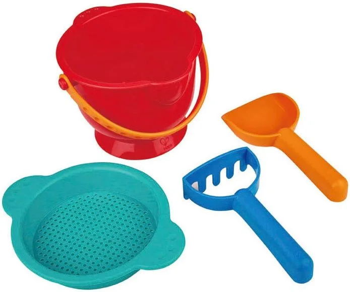 Комплект за пясък, Hape, 4 части