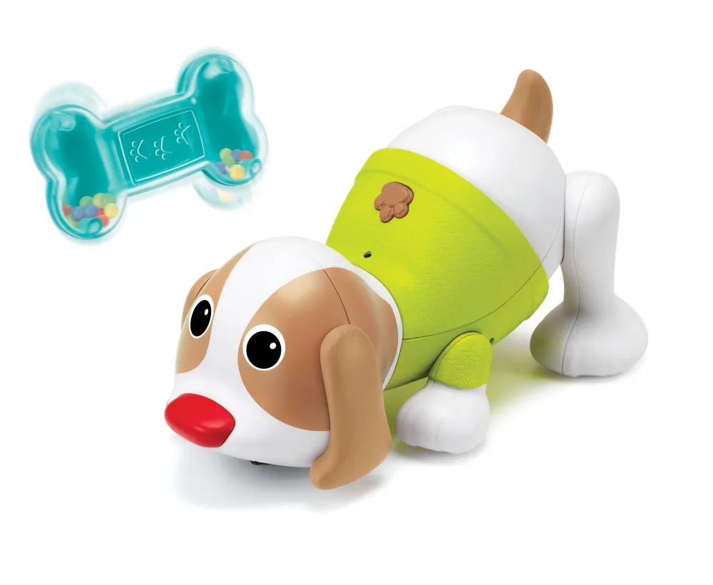 Интерактивна играчка, Infantino, Куче с кокал