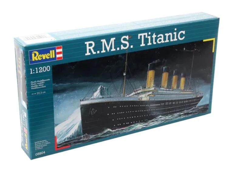 Сглобяем модел, Revell, Стартов комплект кораб R.M.S. Titanic, 40 части