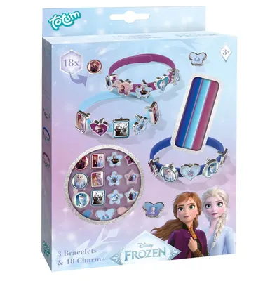 Творчески комплект, Totum, Frozen, Направи сам гривни, 3 броя