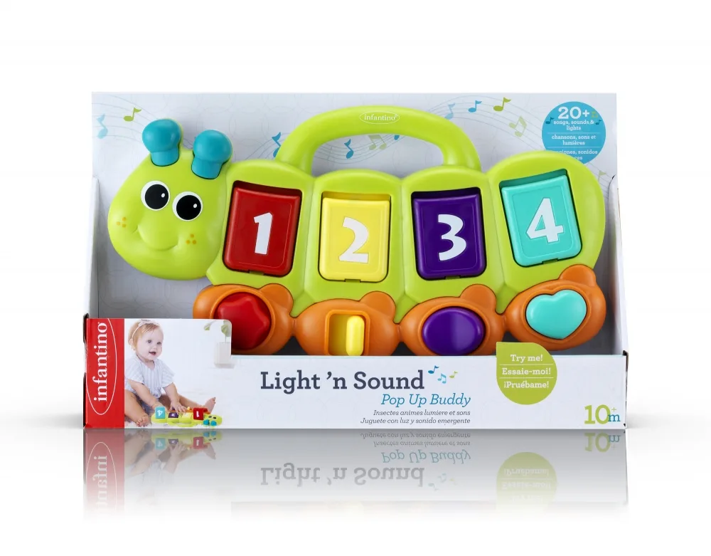 Интерактивна играчка, Infantino, Гъсеница