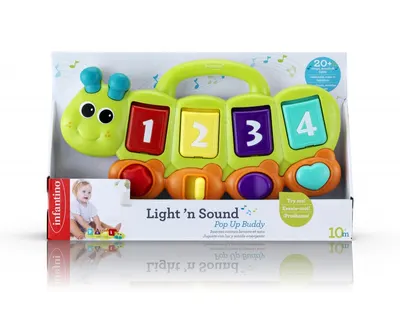 Интерактивна играчка, Infantino, Гъсеница