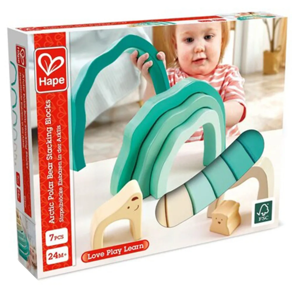 Форми за подреждане, Hape, Полярна Мечка, 7 части