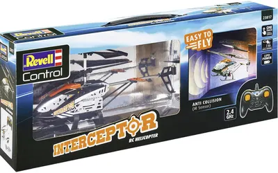 Хеликоптер с радио управление, Revell, Interceptor противоударен, RC