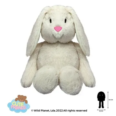 Плюшена играчка, Заек 34см Wild Planet