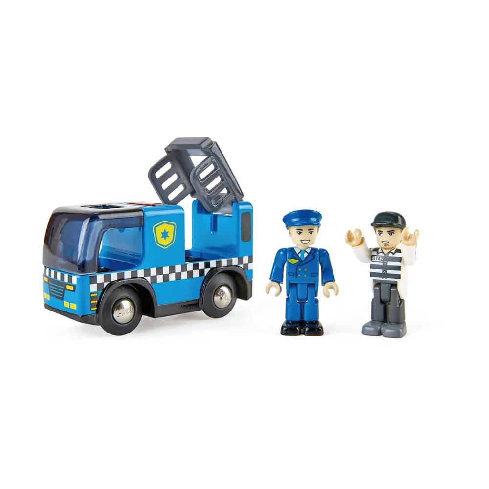 Игрален комплект, Hape, Полицейска кола със сирена, 3 части