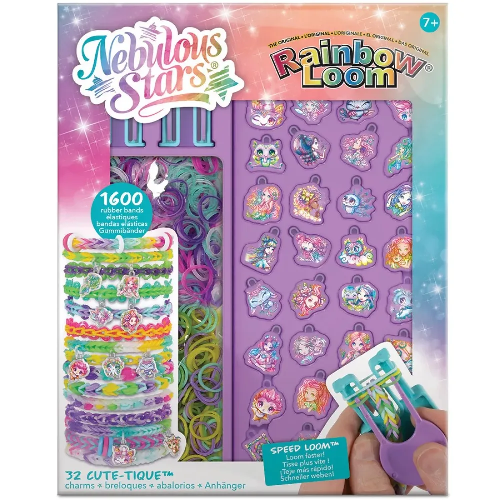 Rainbow Loom, Комплект за плетене на гривни с талисмани