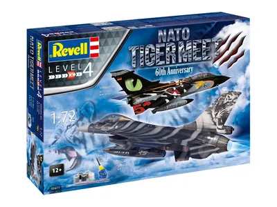 Комплект сглобяеми модели, Revell, Тайгър Миит 60 години юбилей, 231 части
