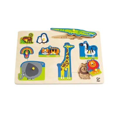 Дървен пъзел, Hape, Диви животни