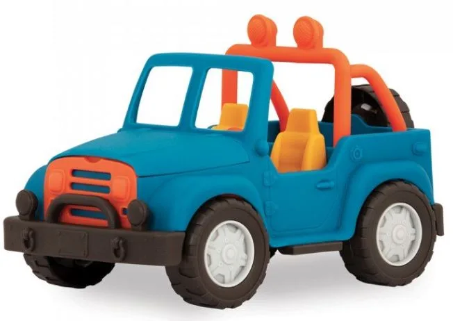 Мини количка за ирга, Battat, Джип 4x4, Син