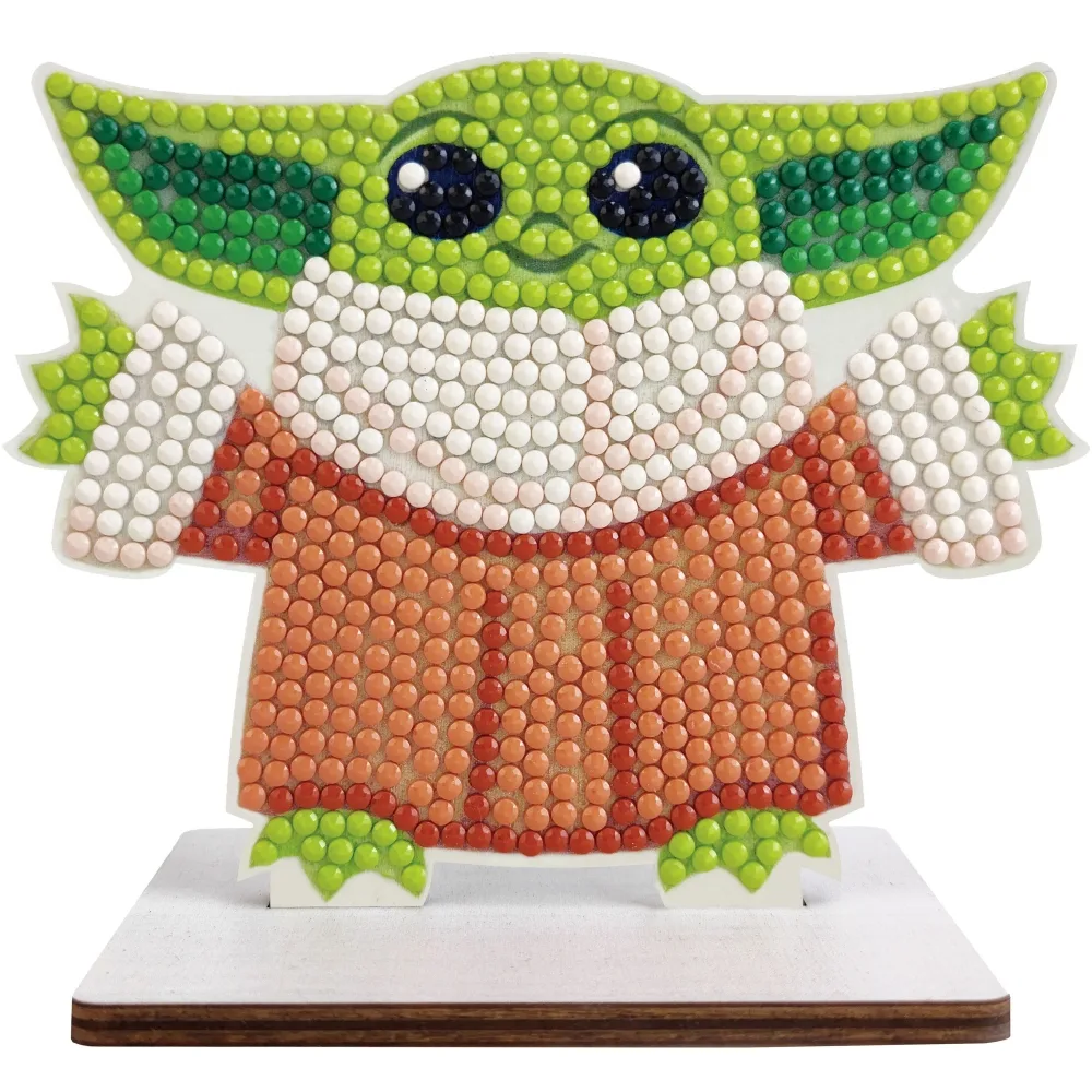 Комплект за диамантена бродерия, Craft Buddy, Crystal Art Buddies, Грогу, 7 части