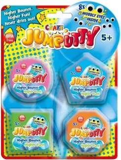 Игрален комплект, Craze, Смес за подскачащи топки, Блистер 4 цвята