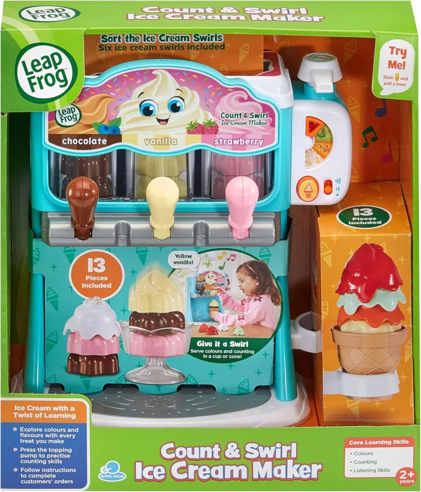 Интерактивна играчка, Vtech, Leap Frog, Машина за сладолед