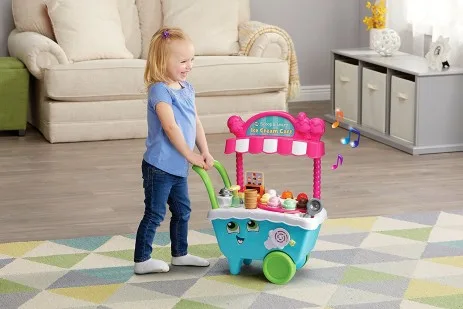 Интерактивна играчка, Vtech, Leap Frog, Количка за сладолед