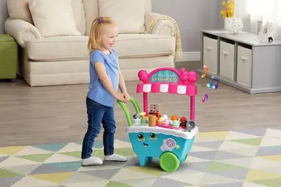 Интерактивна играчка, Vtech, Leap Frog, Количка за сладолед