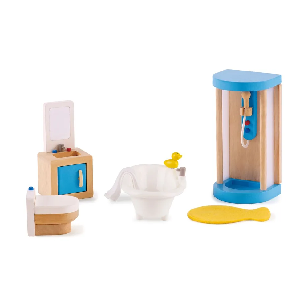 Мини мебели, Hape, Баня, 7 части