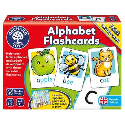 Детска образователна игра, Orchard Toys, Азбучни флаш карти
