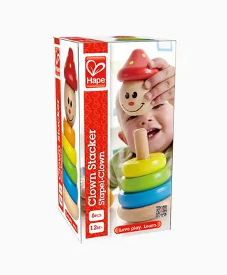Дървен комплект, Hape, Конус с цветни рингове