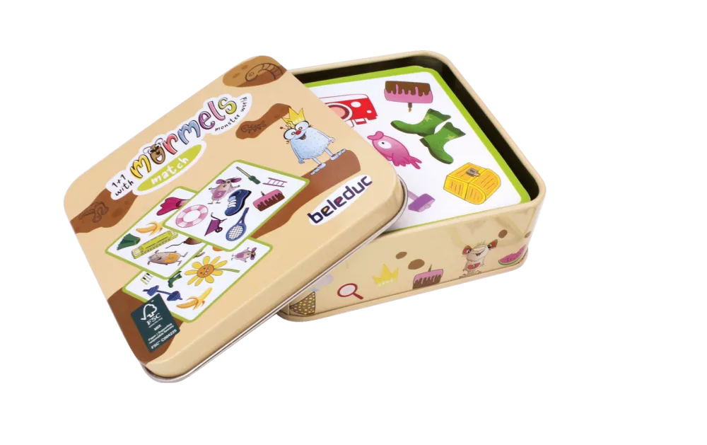 Настолна игра с карти, Beleduc, Mormels, Съчетай, 57 части