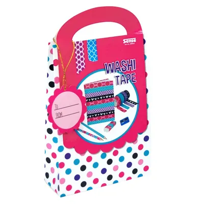 Комплект за апликации с декоративно тиксо - WASHI TAPE