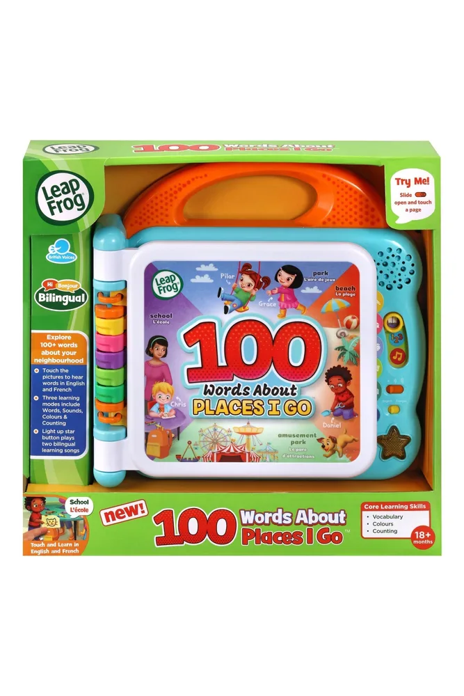 Интерактивна играчка, Vtech, Leap Frog, 100 думи на английски, Kъде отивам