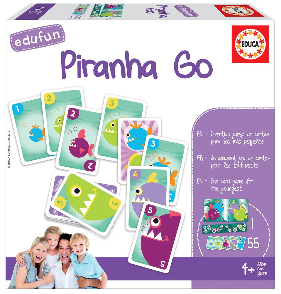 Детска игра, Educa, Пирани, 56 части