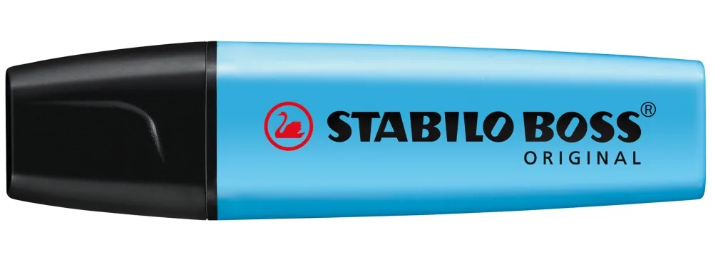 Текст маркер, Stabilo, Boss Original Pastel, Син