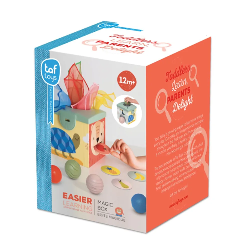 Образователна игра, Taf Toys, Магическа кутия, 13.5 х 13.5 см