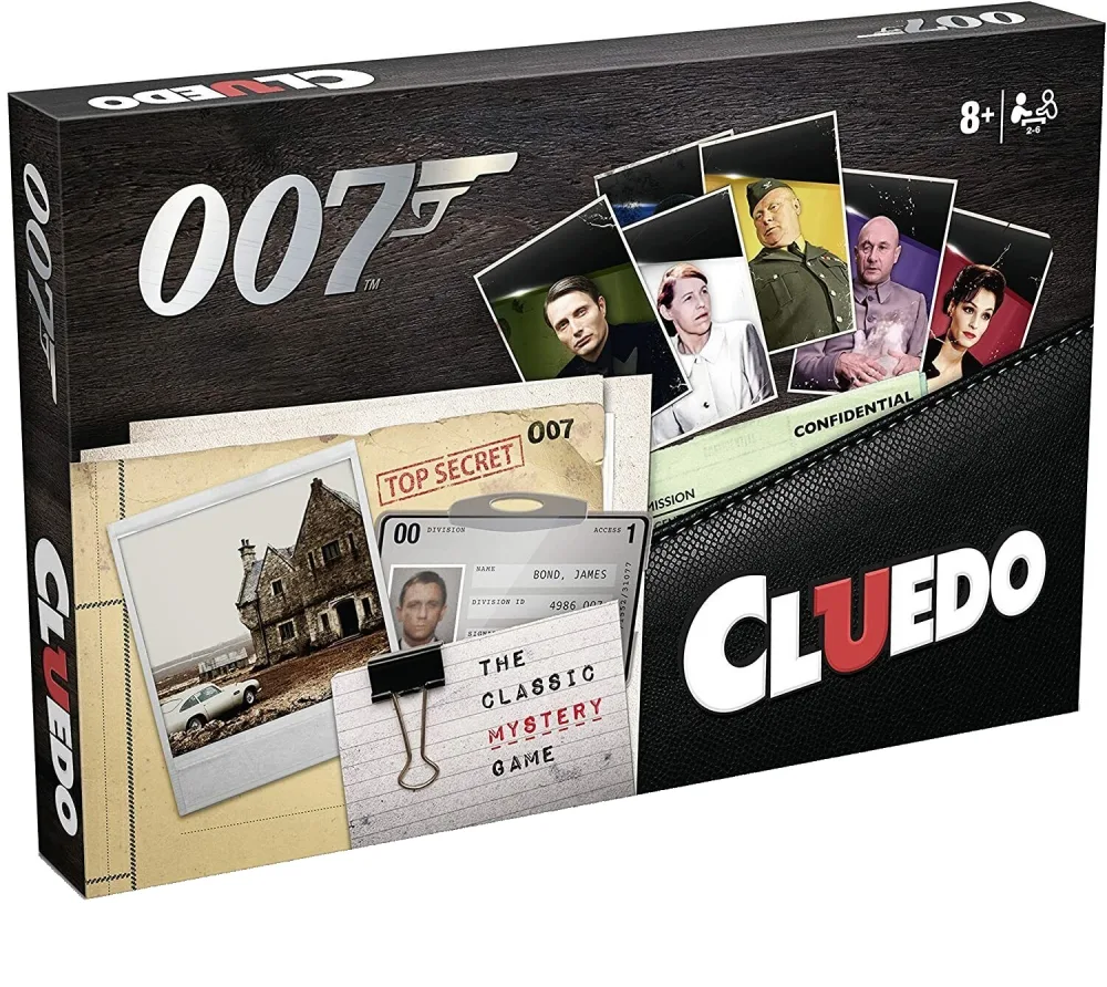 Настолна игра, Winning Moves, Cluedo, James Bond 007