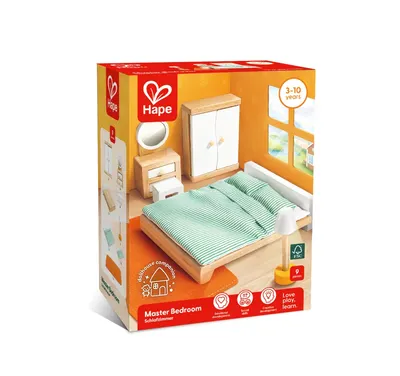 Мини мебели, Hape, Спалня, 9 части