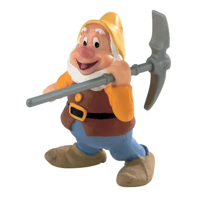 Колекционерска фигурка, Walt Disney, Bullyland, Джуджето Веселушко, Снежанка и седемте джуджета