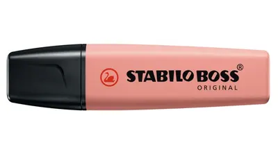 Текст маркер, Stabilo, Boss Original Nature Colors, Корал