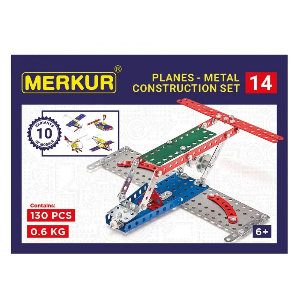 Merkur 14, Самолети, 10 в 1, 119 части