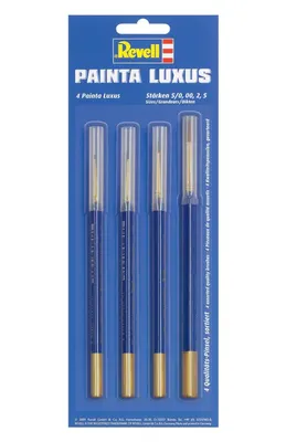 Комплект четки, Revell, Painta Luxus, 4 броя