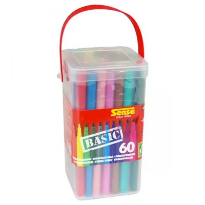 Флумастeри BASIC - 60 бр.