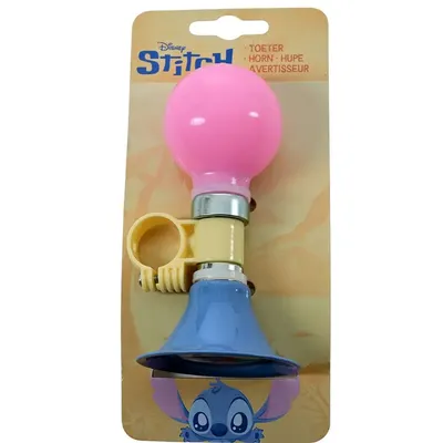Тромба за детски велосипед, Stich, розово