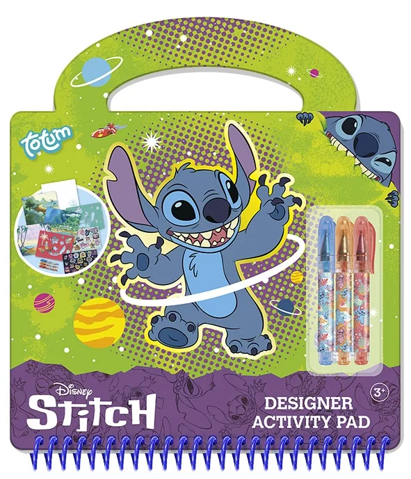 Творчески комплект, Totum, Stitch, Книжка с активности