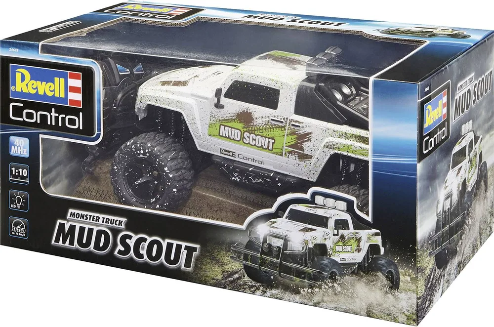 Автомобил с радио управление, Revell, Камион Mud Scout, RC