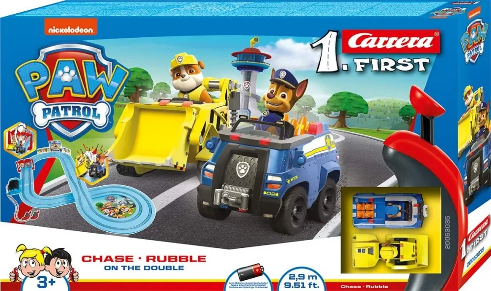 Състезателна писта, Carrera, Paw Patrol, Двойна писта, 2.9м.