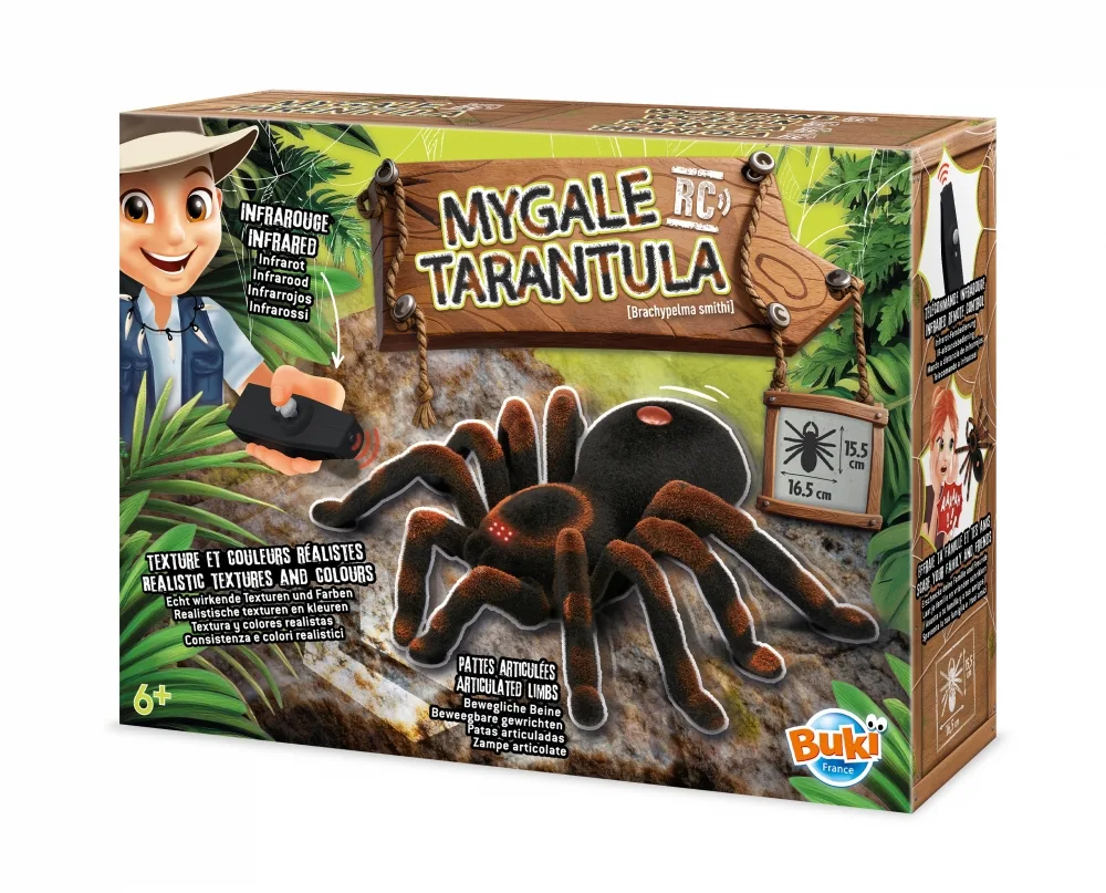 Интерактивна играчка, Buki France, Тарантула с радиоуправление