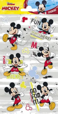 Творчески комплект, Totum, Mickey, Стикери, Мики Маус, 13 броя