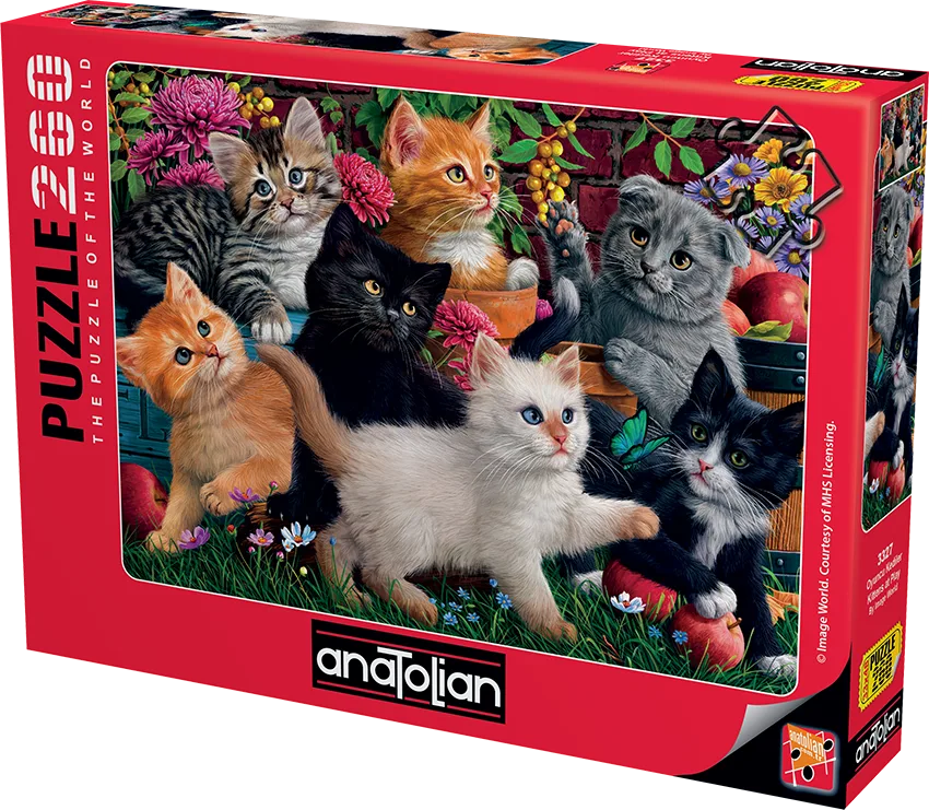 Пъзел, Anatolian, Игриви котета, 260 части
