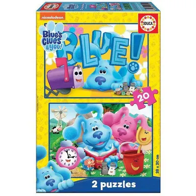 Пъзел, Educa, Загадките на Blue, 2 х 20 части