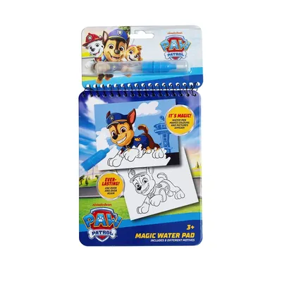 PAW PATROL Твърда книжка за рисуване с вода