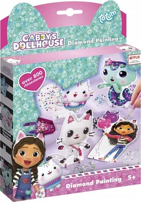 Творчески комплект, Totum, Gabby's Dollhouse, Направи сам диамантена бродерия