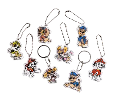 PAW PATROL Направи си ключодържатели от свиваща се пластмаса