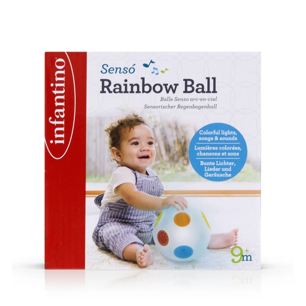 Интерактивна играчка, Infantino, Сензорна топка със светлини